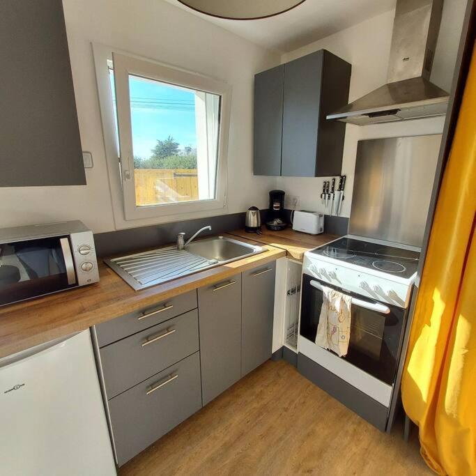 Studio Avec Terrasse Et Jardin A 100 M De La Plage Ploemeur Zewnętrze zdjęcie